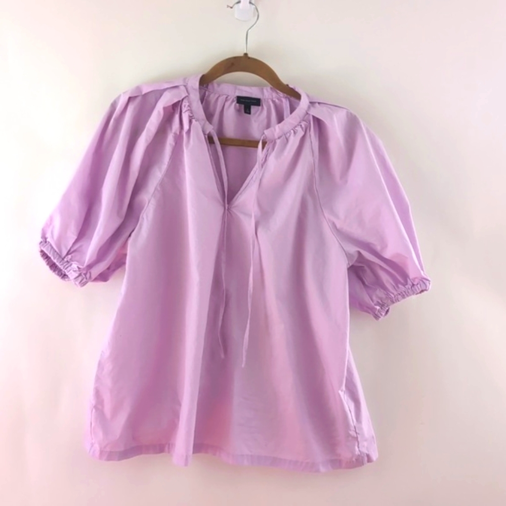 Who What Wear Lilac Blouse Size Large - Picture 5 of 11